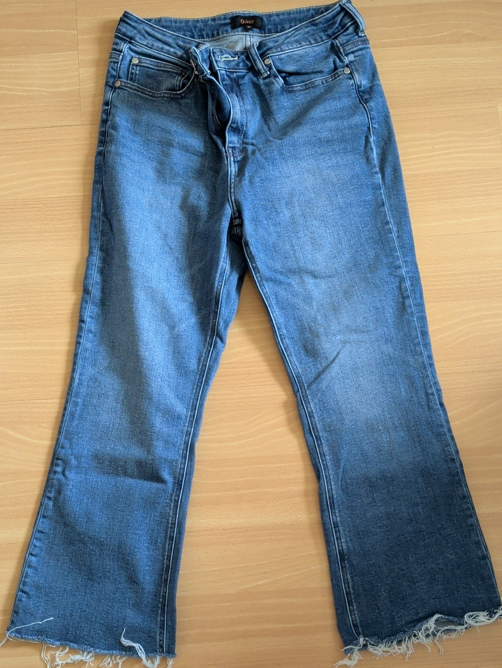 Quince Kick Flare Jeans